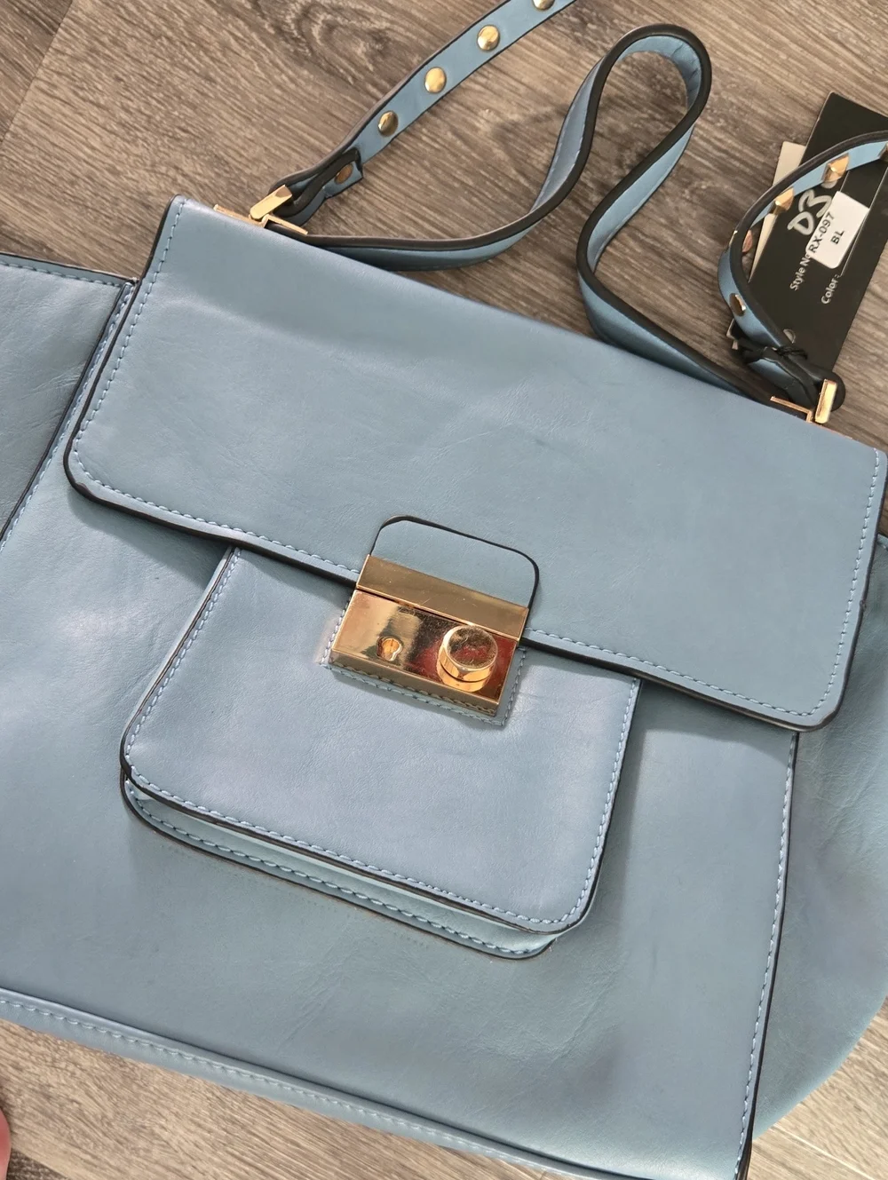 NWT Blue Portola Purse